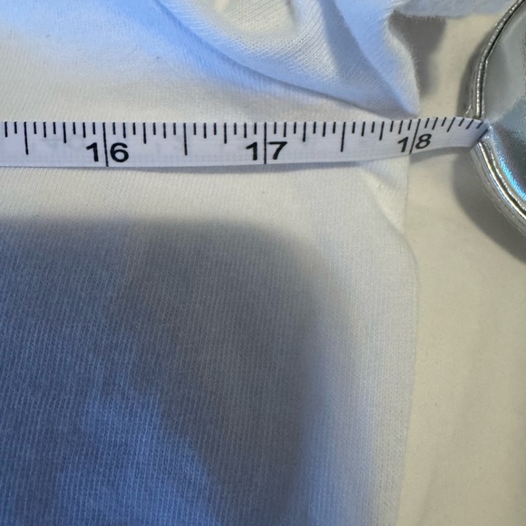 Lands' End White Henley Mini Dress 100% Cotton - Picture 6 of 7